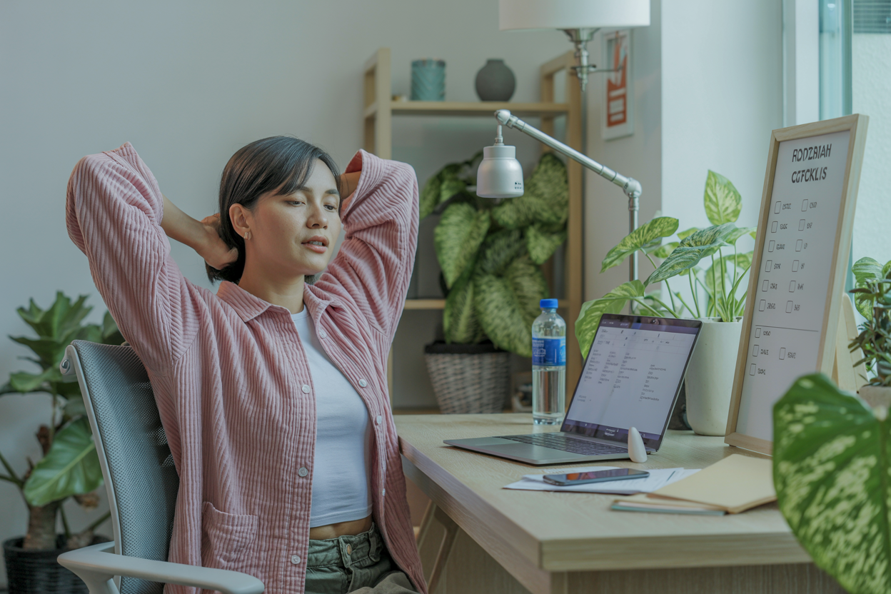 Strategi bekerja dari rumah biar gak mager